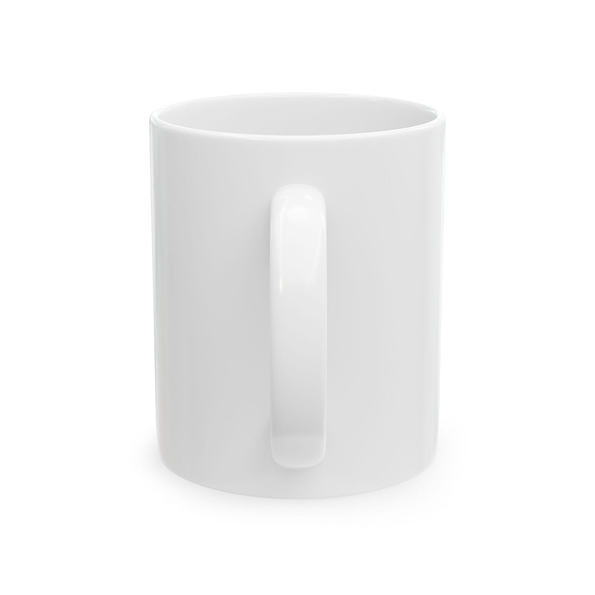 Orange X Symbol Ceramic Mug